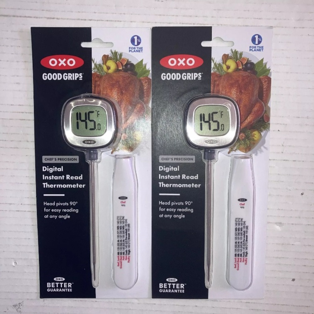 OXO Good Grips Lot Of 2 Chef's Precision Digital Instant Read Thermometer NEW
